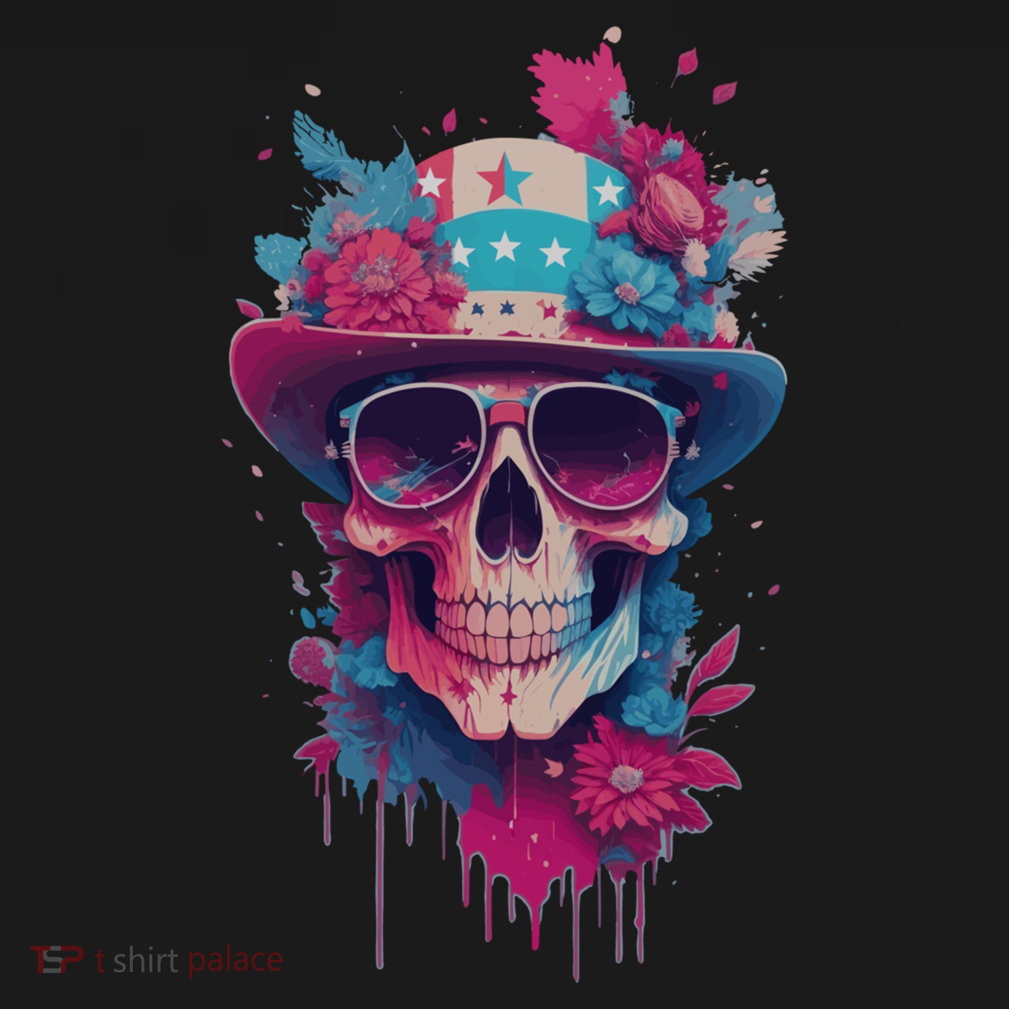 Skull 4th Of July Uncle Sam Skull American Flag Patriotic Meaningful Gift Women's Hoodie