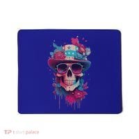 Skull 4th Of July Uncle Sam Skull American Flag Patriotic Meaningful Gift Mousepad thumb 0
