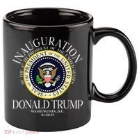 Seal 47th President Inauguration Day Donald Trump 2025 11oz C Handle Ceramic Mug thumb 0