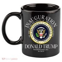 Seal 47th President Inauguration Day Donald Trump 2025 11oz C Handle Ceramic Mug thumb 2