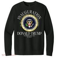 Seal 47th President Inauguration Day Donald Trump 2025 V.I.T. Fleece Crew Sweatshirt thumb 0