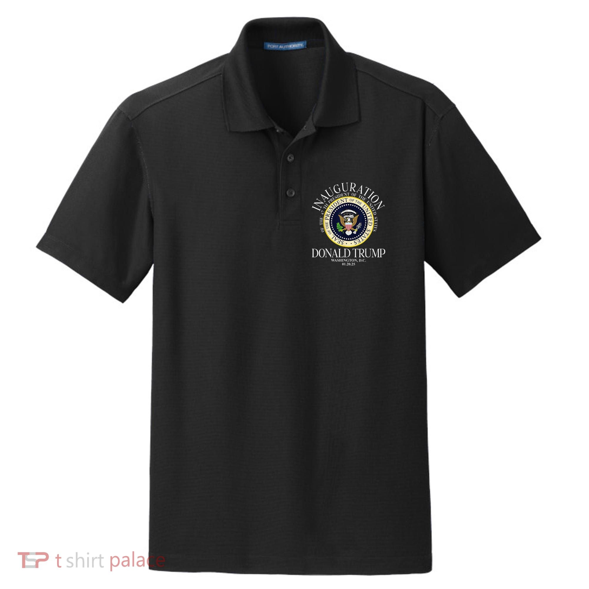 Seal 47th President Inauguration Day Donald Trump 2025 Dry Zone Grid Polo