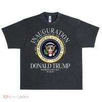Seal 47th President Inauguration Day Donald Trump 2025 Urban Oversized Heavyweight T-Shirt thumb 0