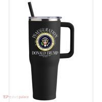Seal 47th President Inauguration Day Donald Trump 2025 40oz Vacuum Insulated Stainless Steel Travel Tumbler thumb 0