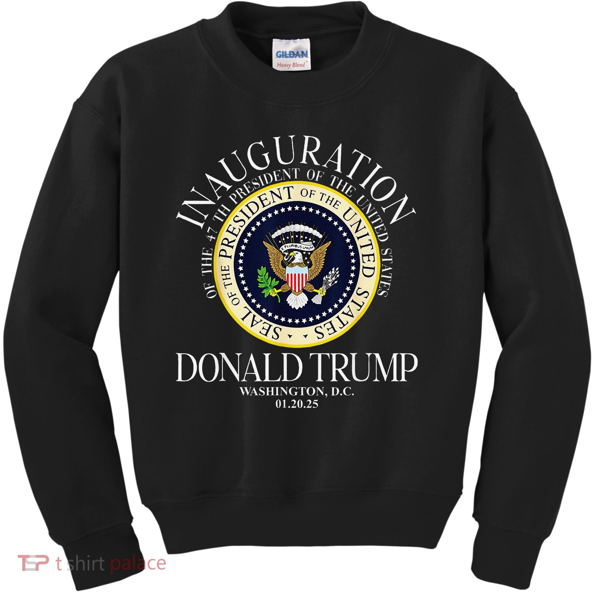Seal 47th President Inauguration Day Donald Trump 2025 Kids Sweatshirt