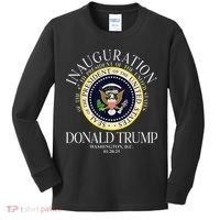 Seal 47th President Inauguration Day Donald Trump 2025 Kids Long Sleeve Shirt thumb 0