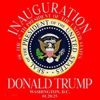 Seal 47th President Inauguration Day Donald Trump 2025 Santa Hat thumb 1