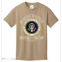 Seal 47th President Inauguration Day Donald Trump 2025 Kids T-Shirt thumb 0