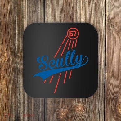 Scully 67 Baseball Coaster