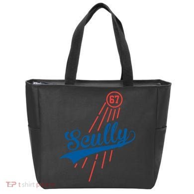 Scully 67 Baseball Tote Bag