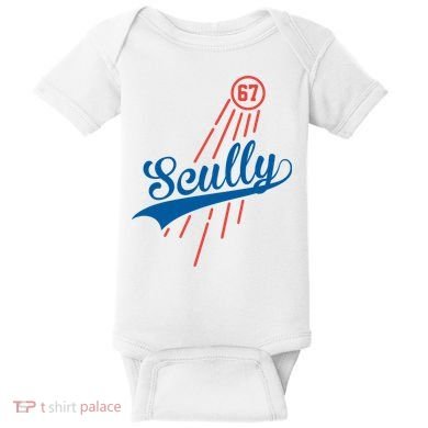 Scully 67 Baseball Baby Bodysuit