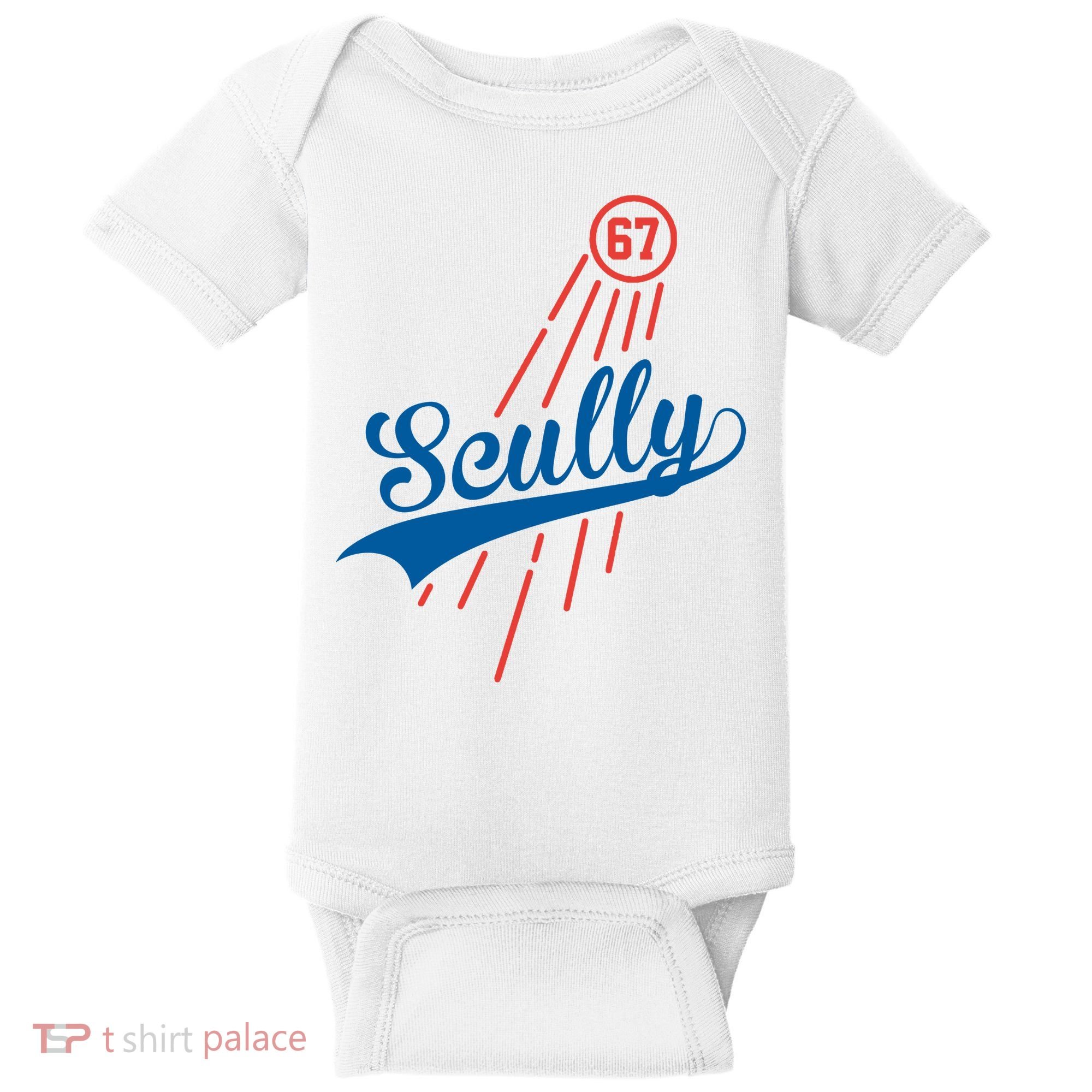 Scully 67 Baseball Baby Bodysuit