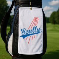 Scully 67 Baseball Golf Towel thumb 2