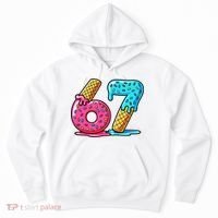 Sweet 67 Dessert Themed Ice Cream Drip 6-7 Meme Hoodie thumb 0