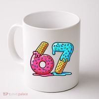Sweet 67 Dessert Themed Ice Cream Drip 6-7 Meme Coffee Mug thumb 0
