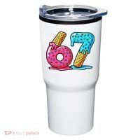 Sweet 67 Dessert Themed Ice Cream Drip 6-7 Meme Tumbler thumb 0