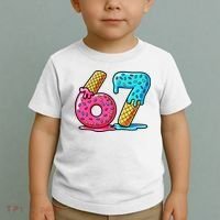 Sweet 67 Dessert Themed Ice Cream Drip 6-7 Meme Toddler T-Shirt thumb 2