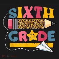 Sixth 6Th Grade Teacher Leopard Back To School Gift Backpack thumb 2