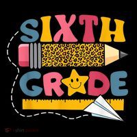 Sixth 6Th Grade Teacher Leopard Back To School Gift Women's Hoodie thumb 2