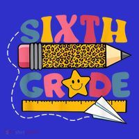 Sixth 6Th Grade Teacher Leopard Back To School Gift Polo thumb 2