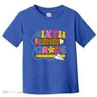 Sixth 6Th Grade Teacher Leopard Back To School Gift Toddler T-Shirt thumb 0