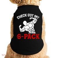 Six 6 Pack Bodybuilding Doggie Tank thumb 0