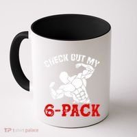Six 6 Pack Bodybuilding Coffee Mug thumb 0