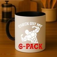 Six 6 Pack Bodybuilding Coffee Mug thumb 4