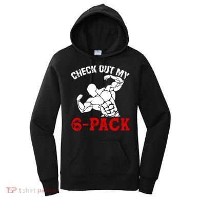 Six 6 Pack Bodybuilding Women's Hoodie