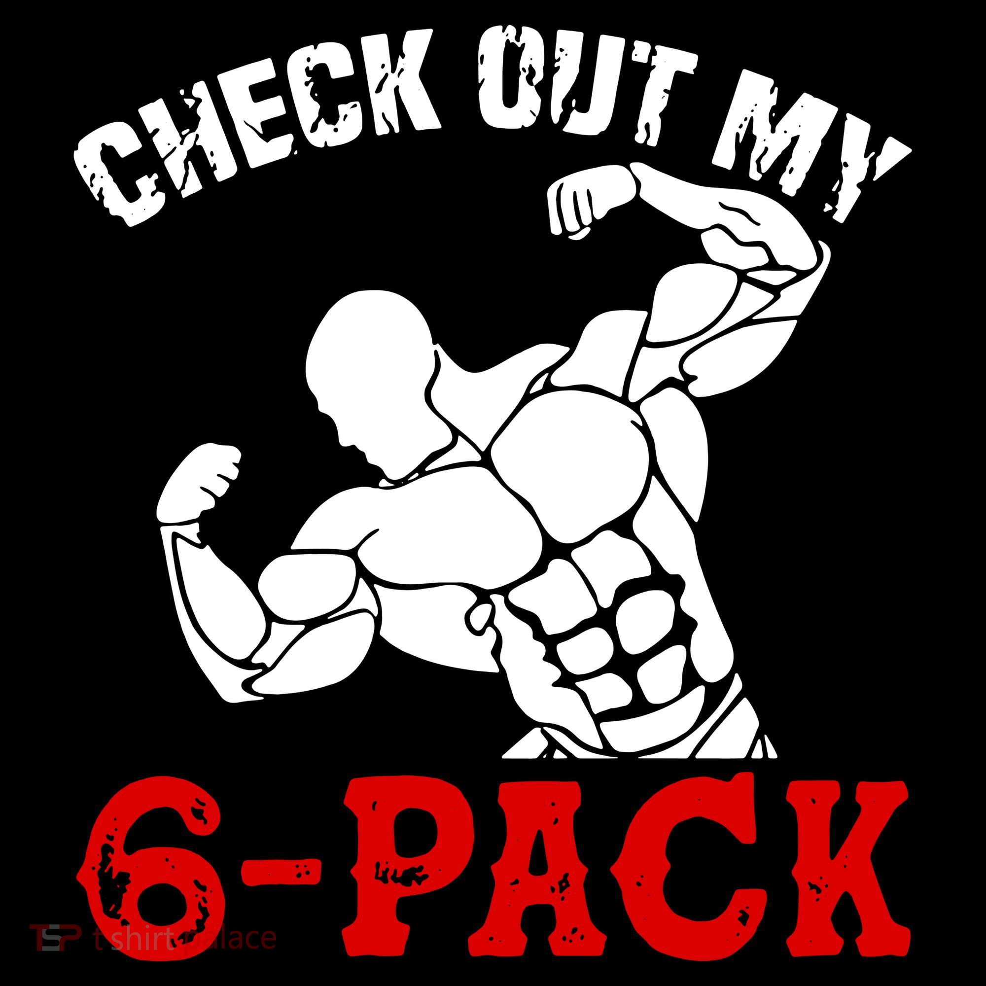 Six 6 Pack Bodybuilding Women's Hoodie