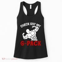 Six 6 Pack Bodybuilding Women's Tank Top thumb 0