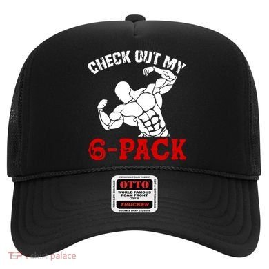 Six 6 Pack Bodybuilding Hat