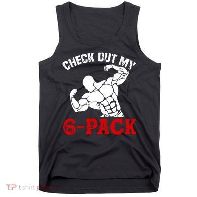 Six 6 Pack Bodybuilding Tank Top