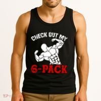 Six 6 Pack Bodybuilding Tank Top thumb 3