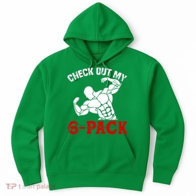 Six 6 Pack Bodybuilding Hoodie