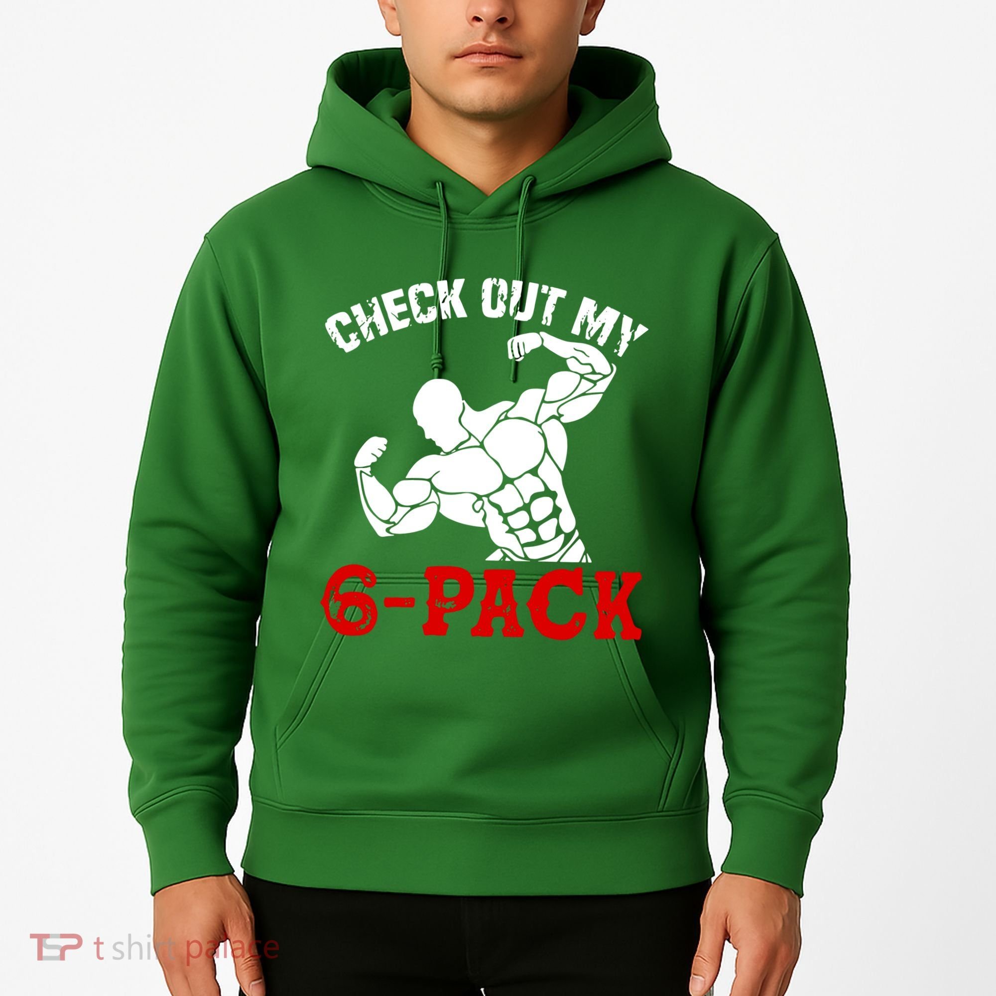 Six 6 Pack Bodybuilding Hoodie