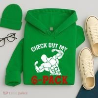Six 6 Pack Bodybuilding Hoodie thumb 4
