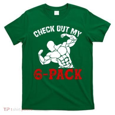Six 6 Pack Bodybuilding T-Shirt
