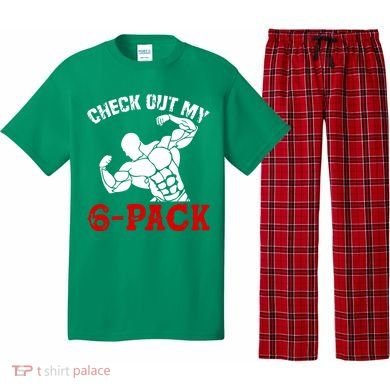 Six 6 Pack Bodybuilding Pajama Set
