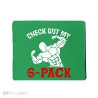 Six 6 Pack Bodybuilding Mousepad thumb 0