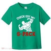 Six 6 Pack Bodybuilding Toddler T-Shirt thumb 0