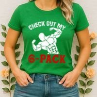Six 6 Pack Bodybuilding Women's T-Shirt thumb 2
