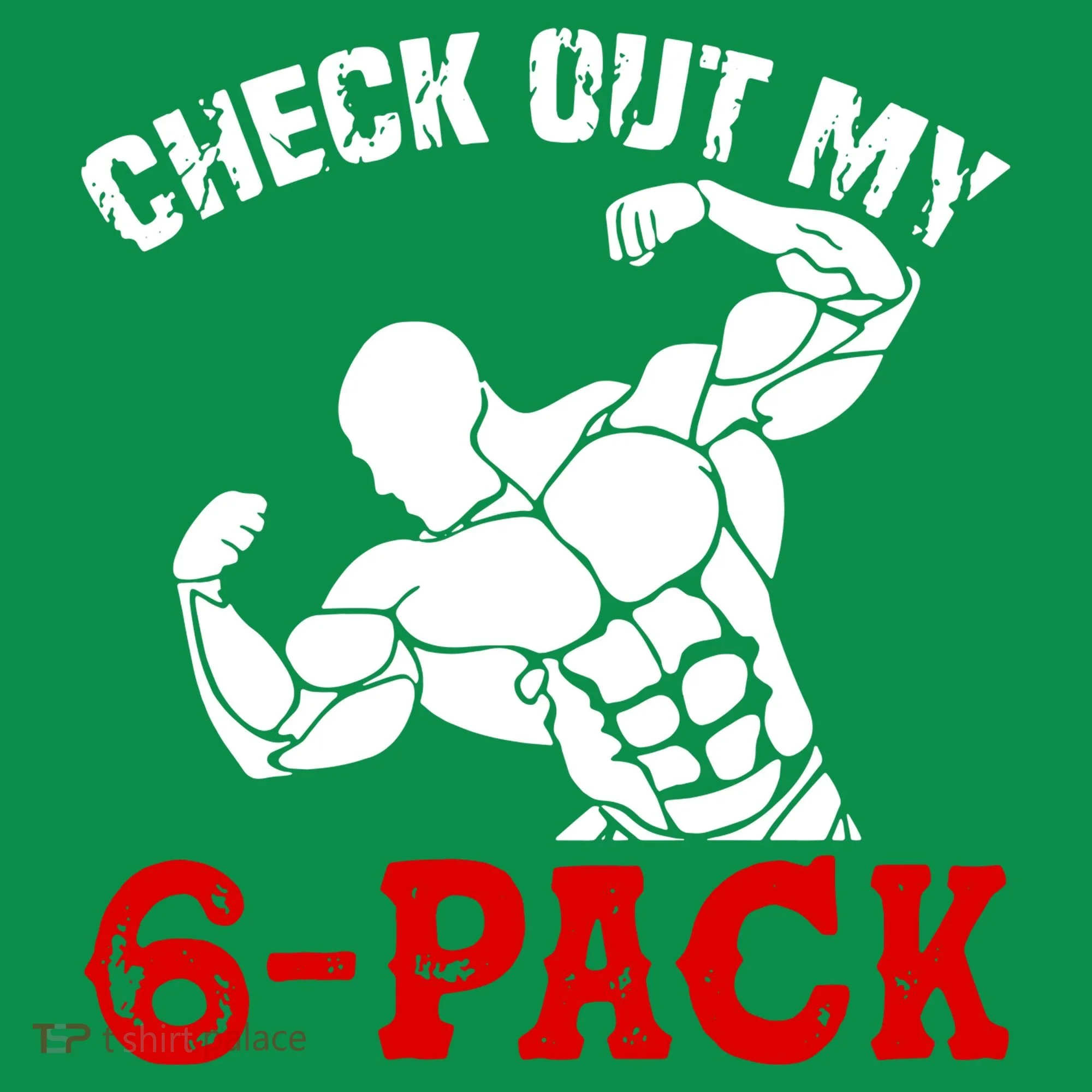Six 6 Pack Bodybuilding Women's T-Shirt