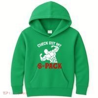 Six 6 Pack Bodybuilding Kids Hoodie thumb 0