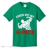 Six 6 Pack Bodybuilding Kids T-Shirt thumb 0