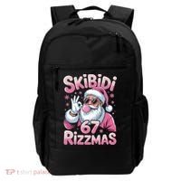 Skibidi 67 Rizzmas Christmas 6-7 Santa Funny Backpack thumb 0