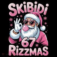 Skibidi 67 Rizzmas Christmas 6-7 Santa Funny Coffee Mug thumb 5