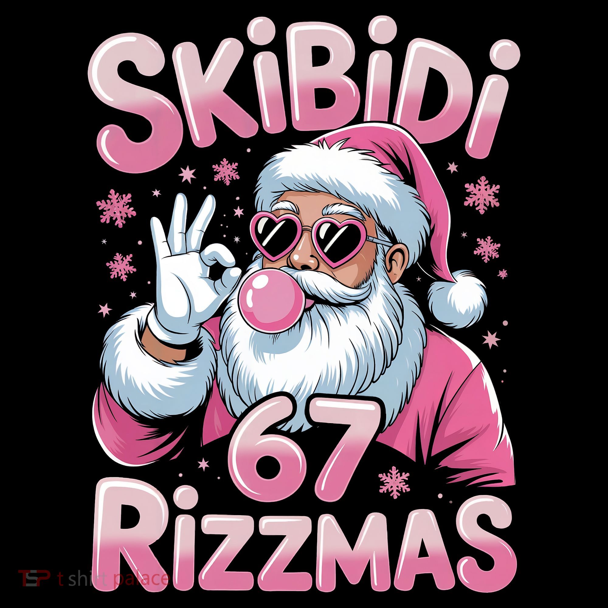 Skibidi 67 Rizzmas Christmas 6-7 Santa Funny Coffee Mug