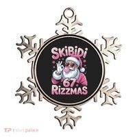 Skibidi 67 Rizzmas Christmas 6-7 Santa Funny Ornament thumb 0