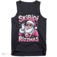 Skibidi 67 Rizzmas Christmas 6-7 Santa Funny Tank Top thumb 0